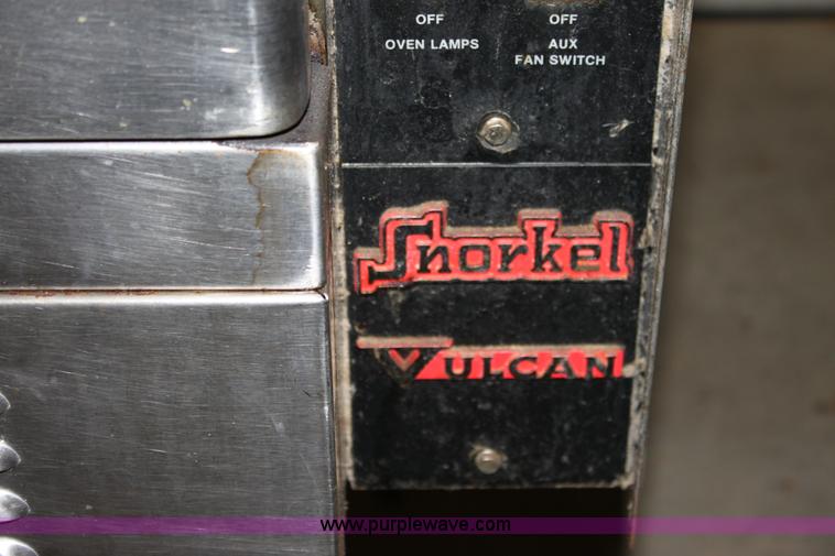 image for item A7344 Vulcan Snorkel commercial convection oven