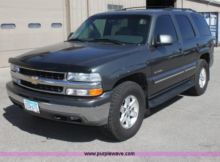 image for item A7439 2001 Chevrolet Tahoe K1500 SUV