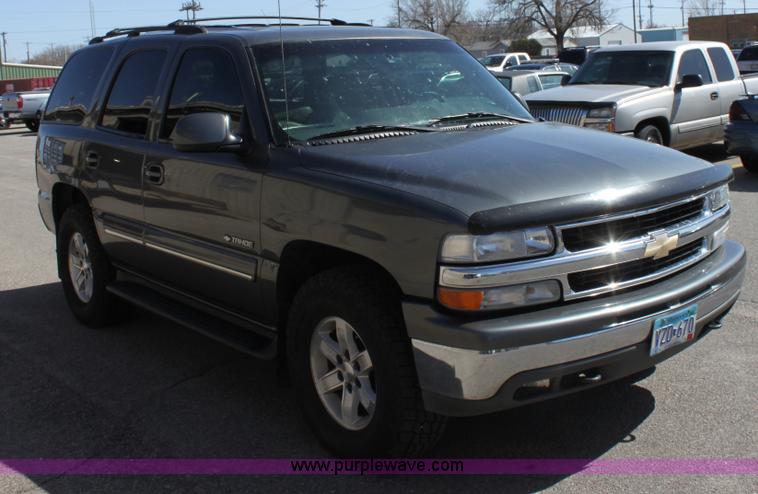 image for item A7439 2001 Chevrolet Tahoe K1500 SUV