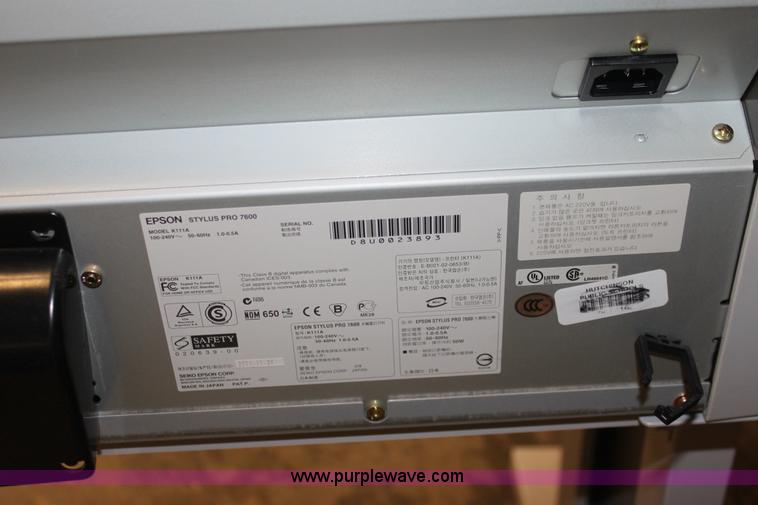 image for item A7470 Epson Stylus Pro7600 plotter