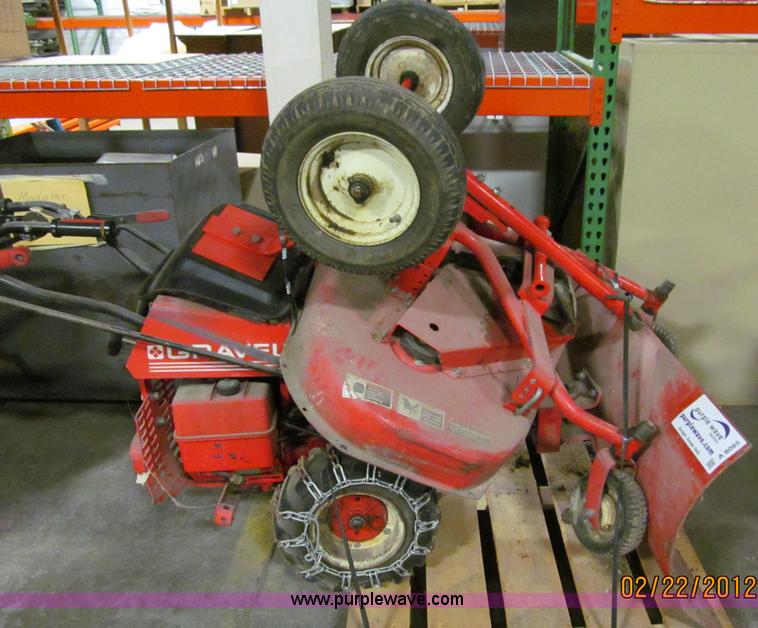 image for item A8085 Gravely Professional 8 walk behind tractor
