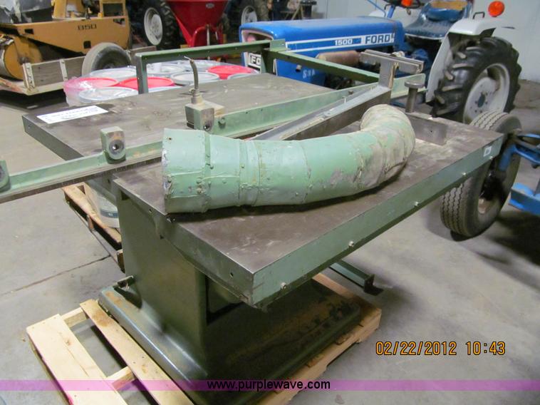 image for item A8187 J.A. Fay & Egan Company 511B table saw