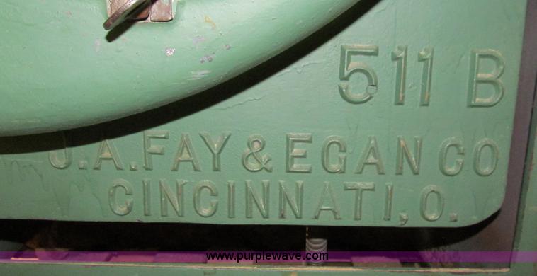 image for item A8187 J.A. Fay & Egan Company 511B table saw