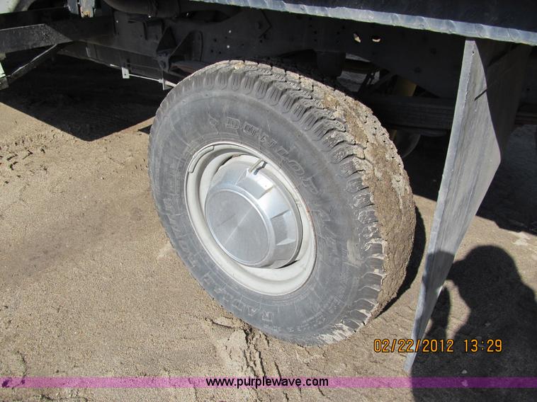 image for item A8192 1992 Dodge Power Ram 350 flatbed truck