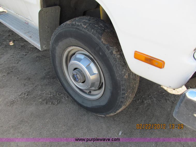 image for item A8192 1992 Dodge Power Ram 350 flatbed truck