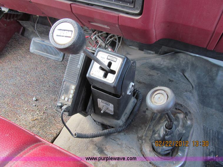 image for item A8192 1992 Dodge Power Ram 350 flatbed truck