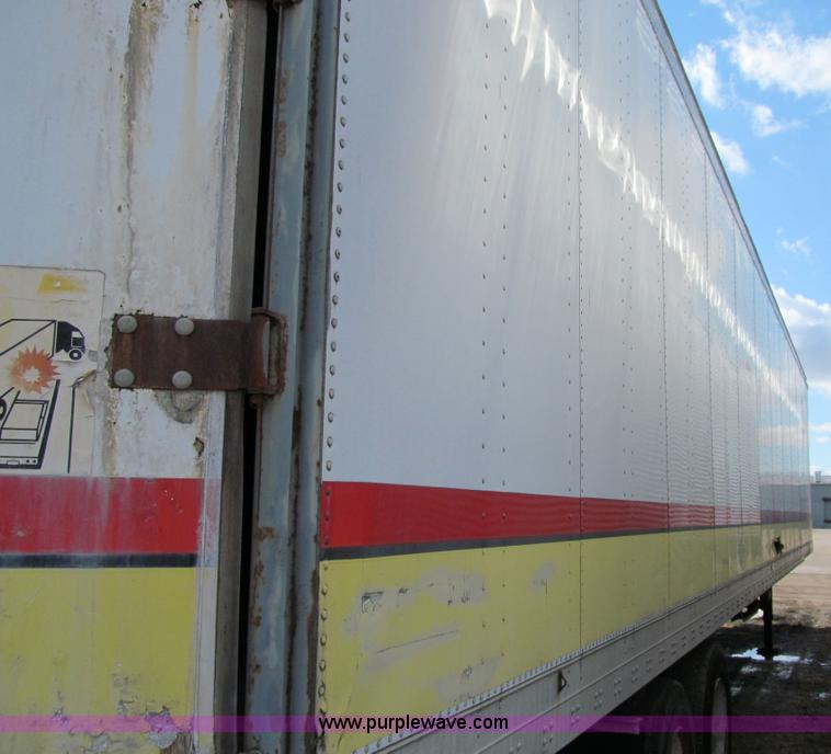 image for item A8197 1987 Fruehauf 48' van trailer