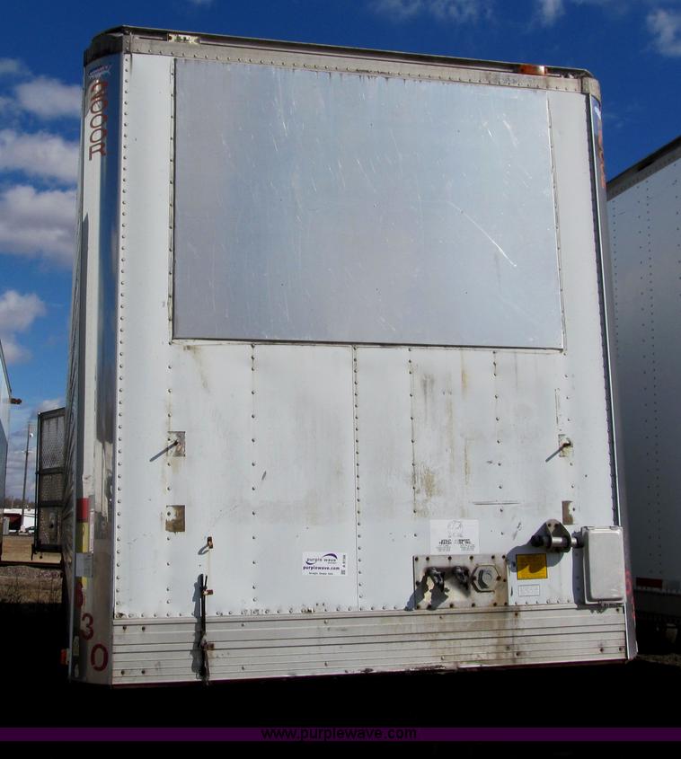 image for item A8198 1990 Utility 48' van trailer