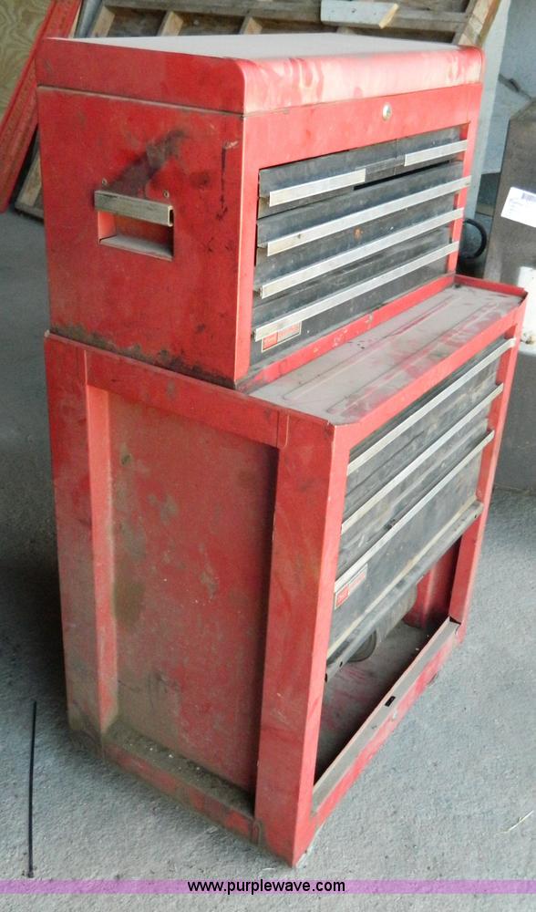 image for item B3547 Craftsman top box and rolling tool chest