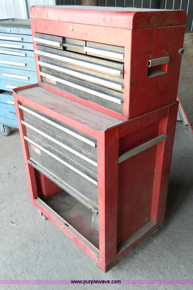 image for item B3547 Craftsman top box and rolling tool chest