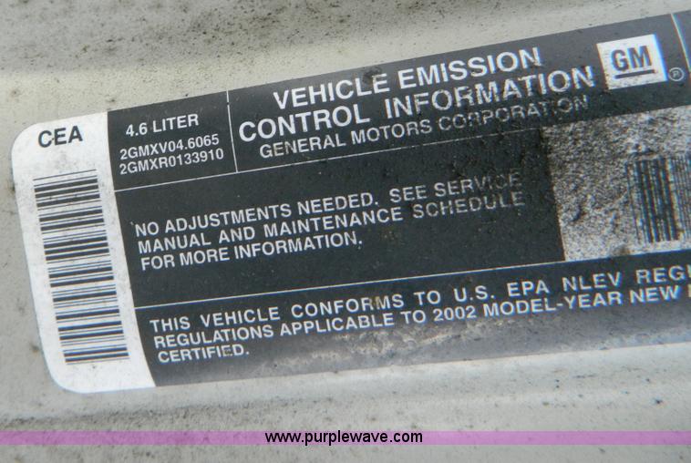 image for item B3571 2002 Cadillac DeVille DTS