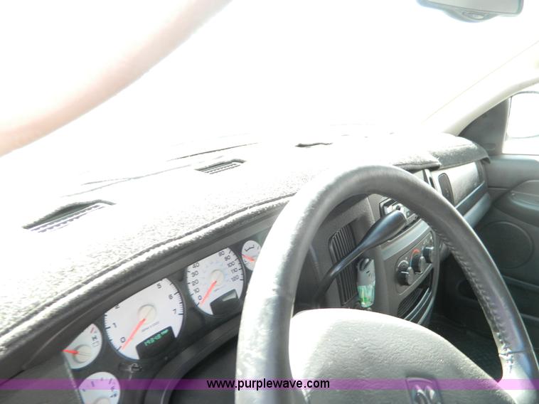 image for item B3572 2002 Dodge Ram 1500 quad cab pickup truck