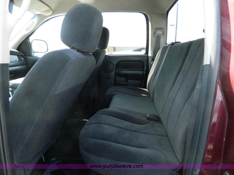 image for item B3572 2002 Dodge Ram 1500 quad cab pickup truck