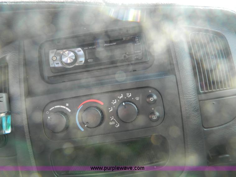 image for item B3572 2002 Dodge Ram 1500 quad cab pickup truck