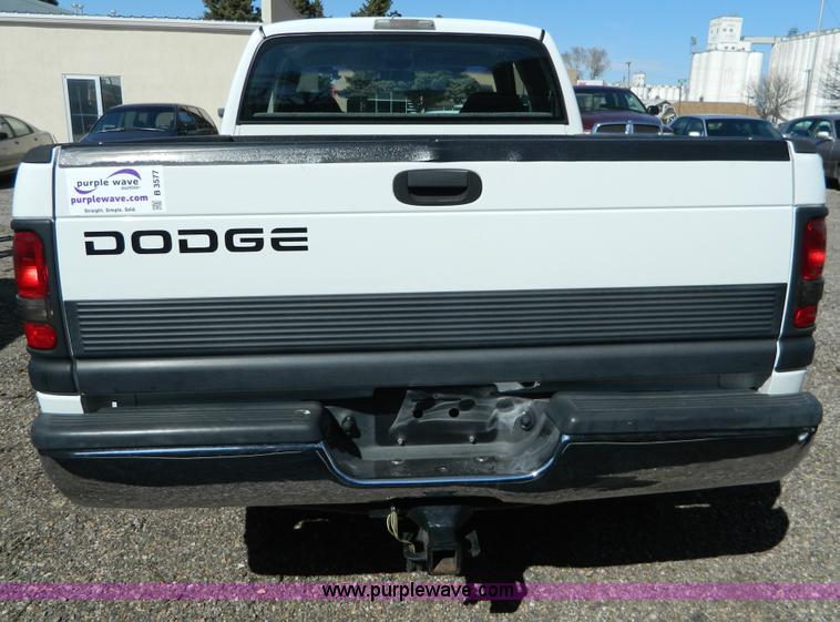 image for item B3577 1999 Dodge Ram 2500 quad cab pickup truck