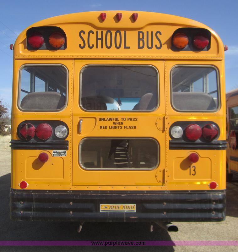 image for item B5708 1993 Ford Bluebird B700 school bus