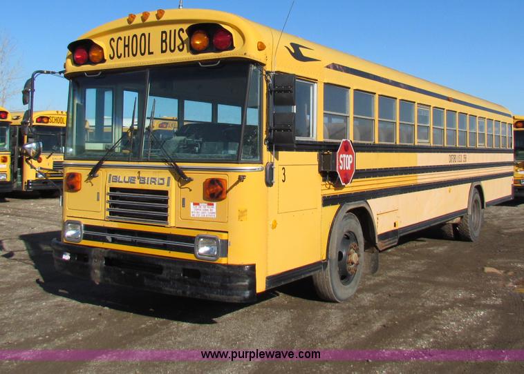 image for item B7191 1993 Blue Bird TC2000 school bus