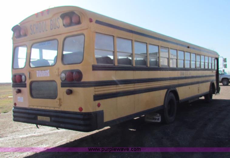 image for item B7191 1993 Blue Bird TC2000 school bus