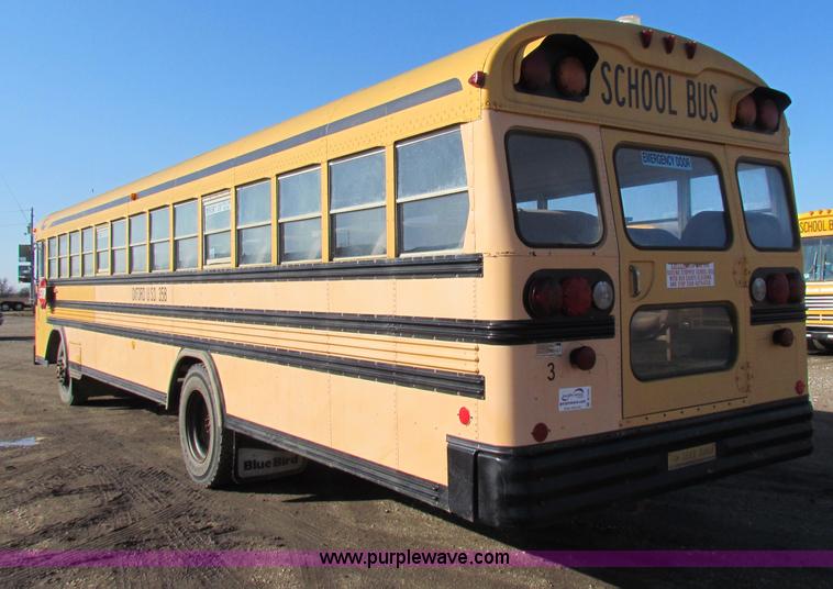 image for item B7191 1993 Blue Bird TC2000 school bus