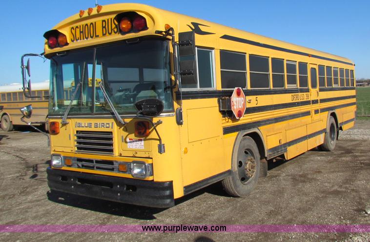 image for item B7192 1994 Blue Bird TC2000 school bus