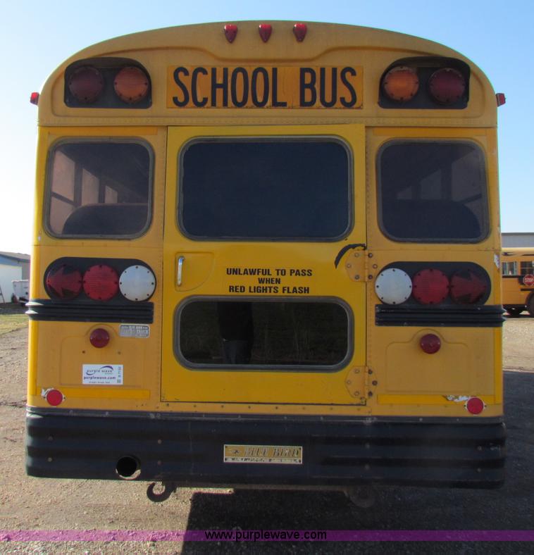 image for item B7192 1994 Blue Bird TC2000 school bus