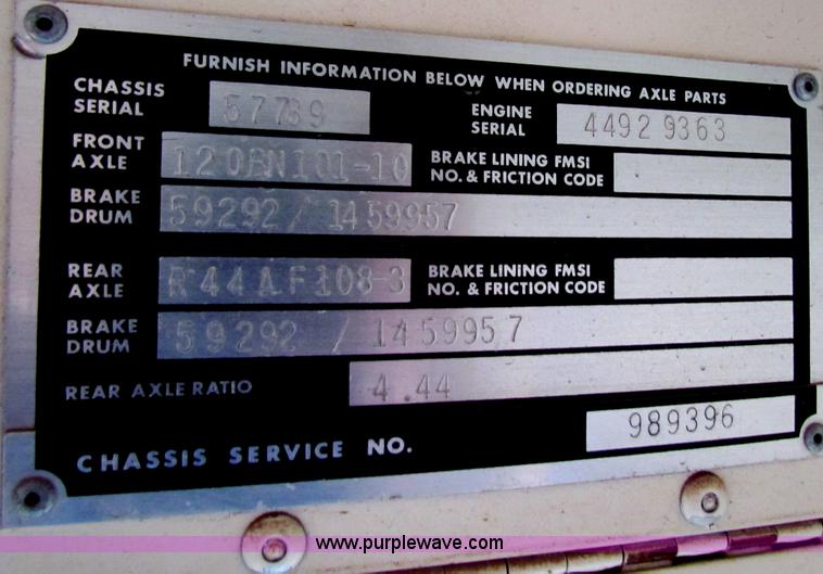 image for item B7192 1994 Blue Bird TC2000 school bus