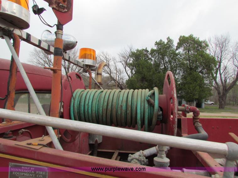 image for item B7205 1952 Ford F-7  Big Job fire truck