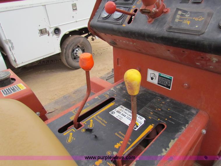 image for item B7207 1995 Ditch Witch 3500D  trencher with trailer