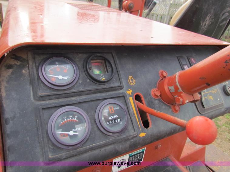 image for item B7207 1995 Ditch Witch 3500D  trencher with trailer