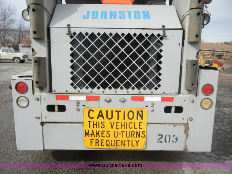 image for item C4009 1997 Johnston 3000 street sweeper