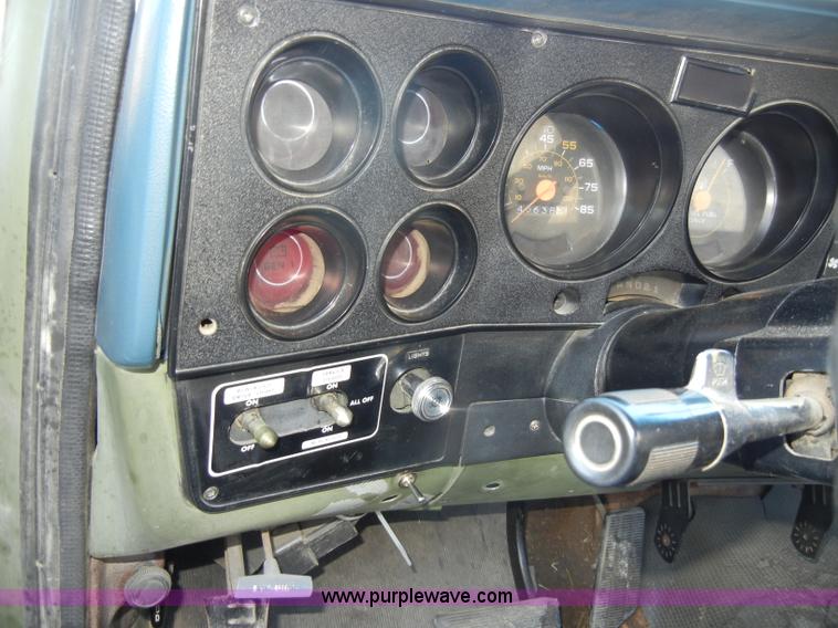 image for item C4012 1984 Chevrolet D30 Military 1.25 ton truck