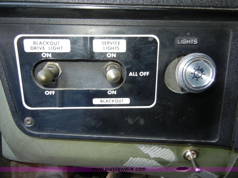 image for item C4012 1984 Chevrolet D30 Military 1.25 ton truck