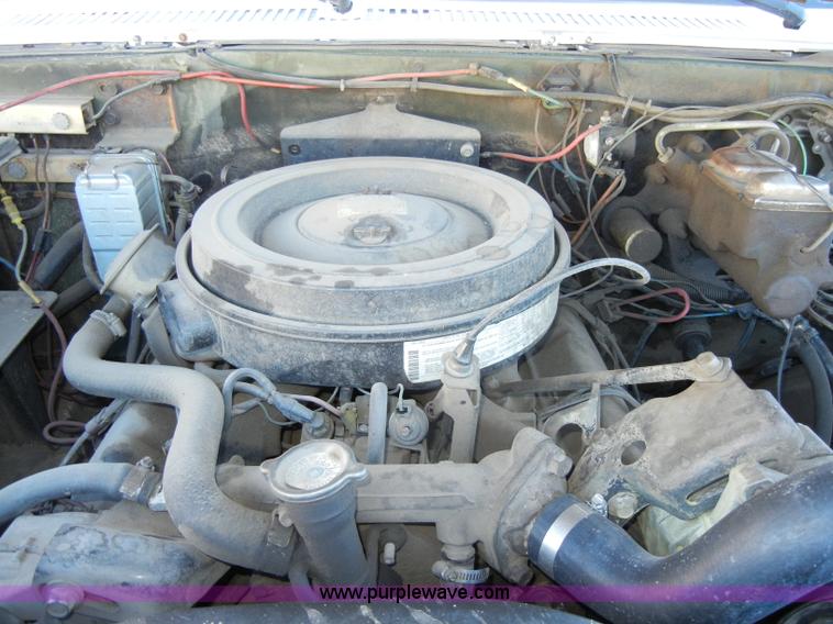 image for item C4012 1984 Chevrolet D30 Military 1.25 ton truck