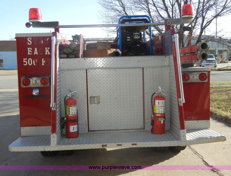 image for item C4065 1977 Dodge Pierce Custom 400 Power Wagon firetruck