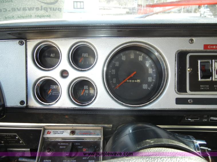 image for item C4065 1977 Dodge Pierce Custom 400 Power Wagon firetruck