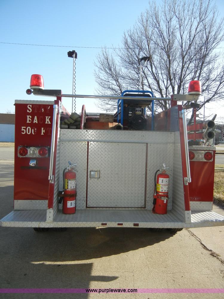 image for item C4065 1977 Dodge Pierce Custom 400 Power Wagon firetruck