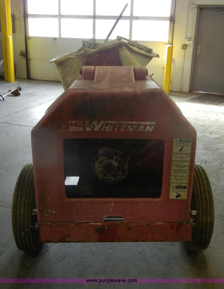 image for item C4094 Whiteman WM80H cement mixer