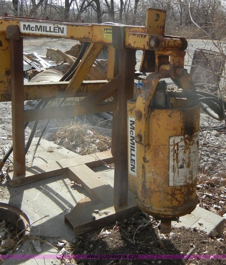 image for item C4204 McMillen skid steer auger