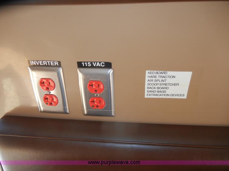 image for item C4215 1989 Ford E350 ambulance