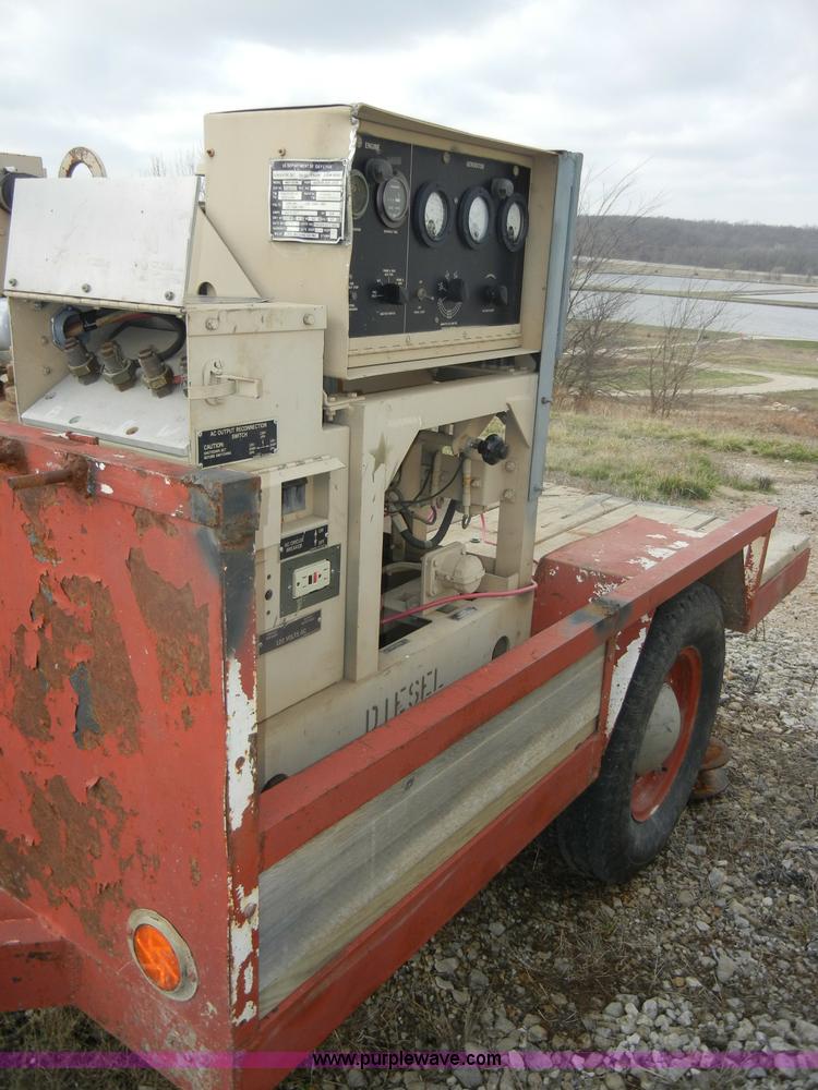 image for item C4232 Libby generator with custom built trailer