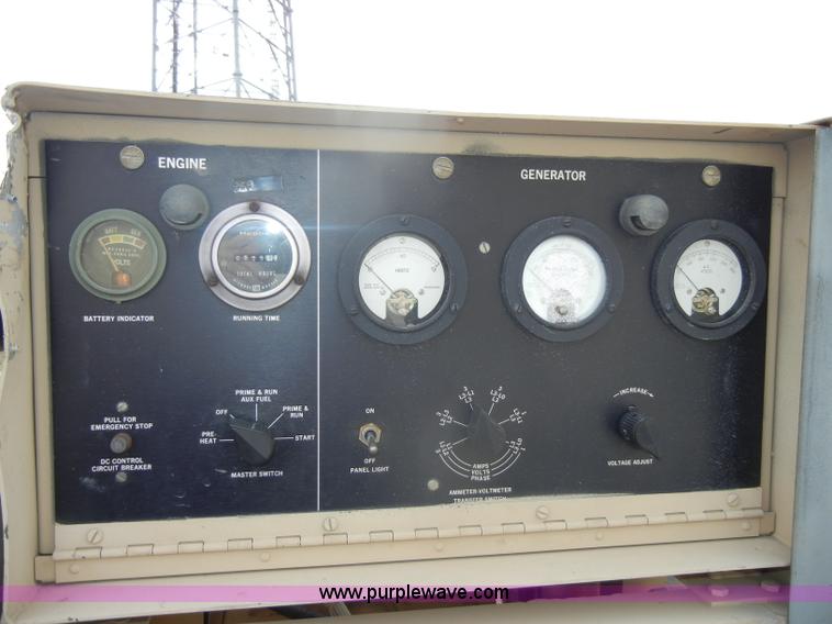 image for item C4232 Libby generator with custom built trailer