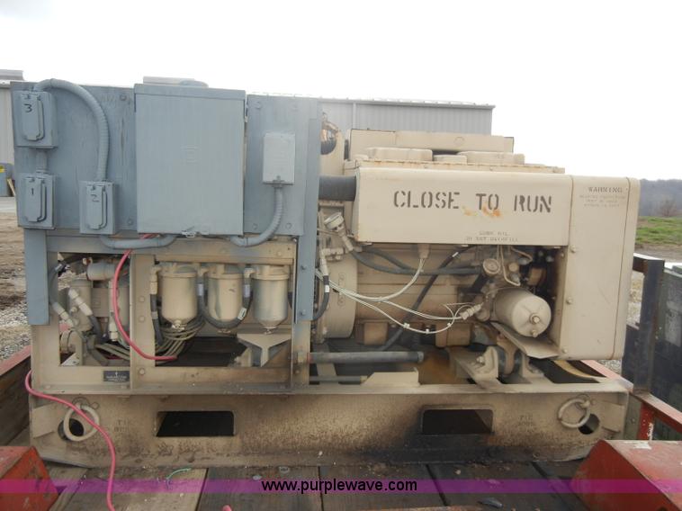 image for item C4232 Libby generator with custom built trailer