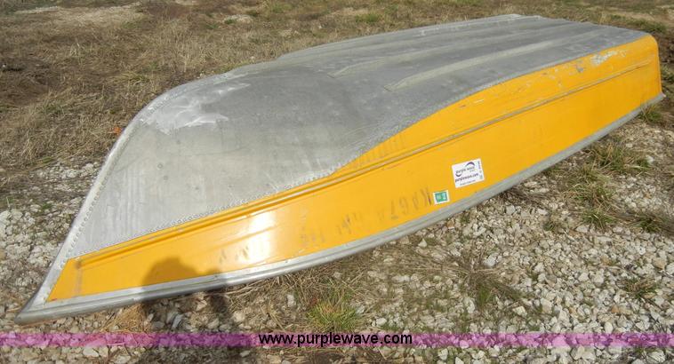image for item C4236 14' aluminum boat