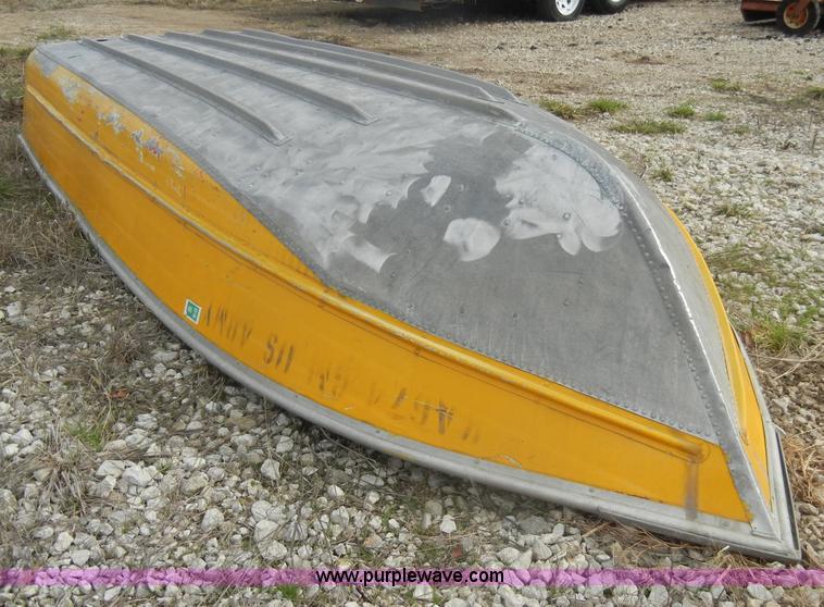 image for item C4236 14' aluminum boat