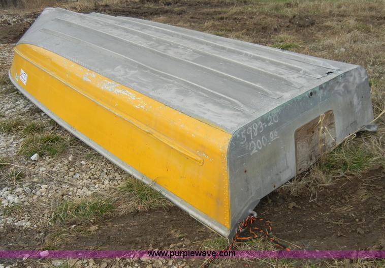 image for item C4236 14' aluminum boat