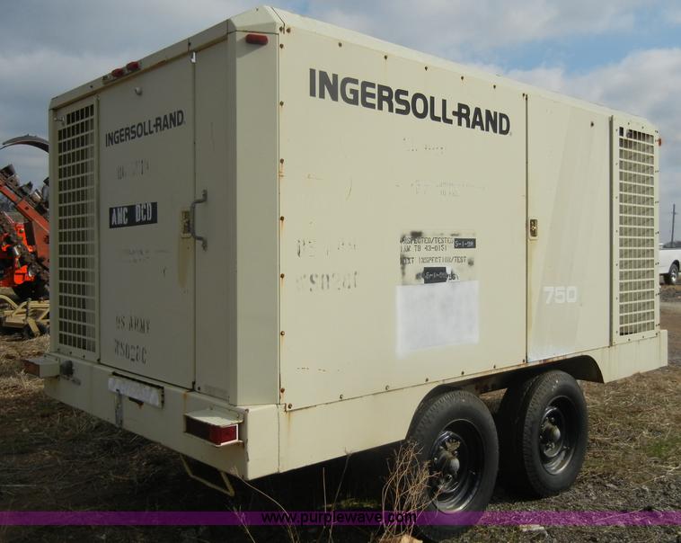 image for item C4339 Ingersoll Rand 750 air compressor