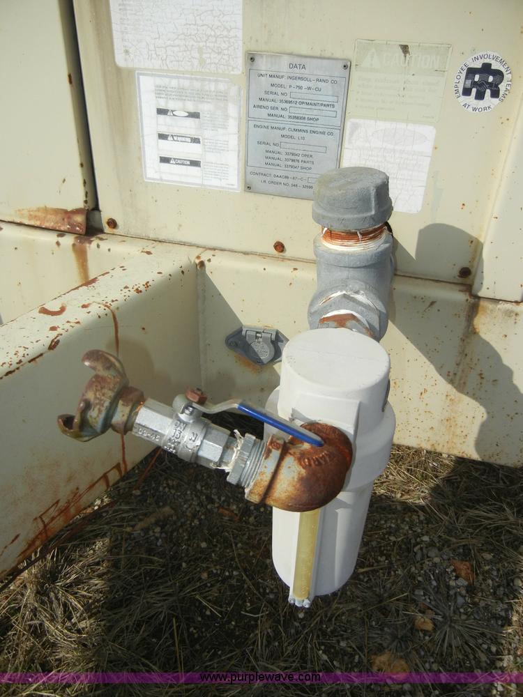 image for item C4339 Ingersoll Rand 750 air compressor