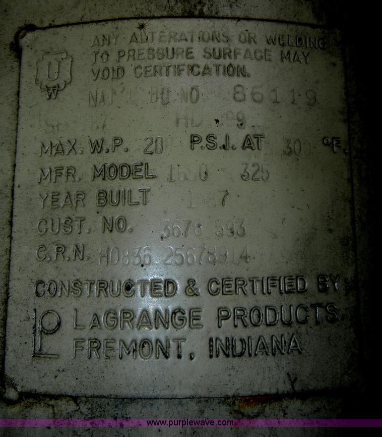 image for item C4339 Ingersoll Rand 750 air compressor