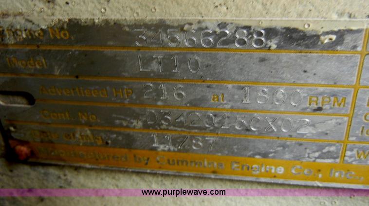 image for item C4339 Ingersoll Rand 750 air compressor