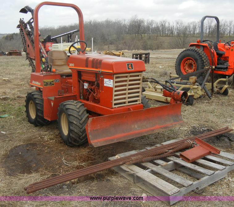 image for item C4340 Ditch Witch 3610 trencher